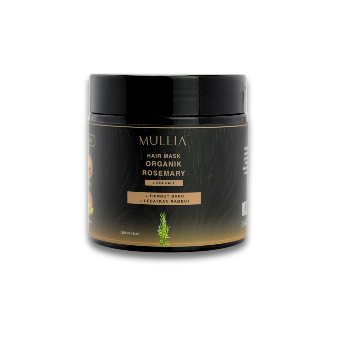 Hair Mask Organik Rosemary Mullia | 200ml