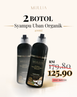 2 BOTOL SYAMPU UBAN