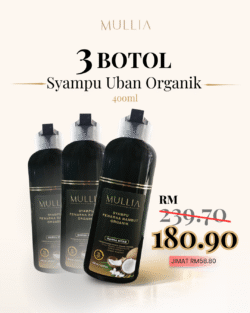 3 BOTOL SYAMPU UBAN